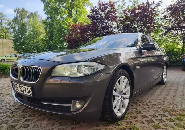 bmw BMW Seria 5 cena 59900 przebieg: 216000, rok produkcji 2012 z Warszawa